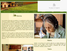 Tablet Screenshot of casageriatricamaria.org